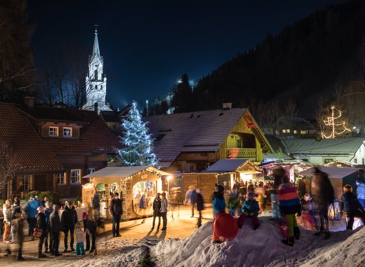 Christkindlmarkt am Talbach in Schladming | © Martin Huber